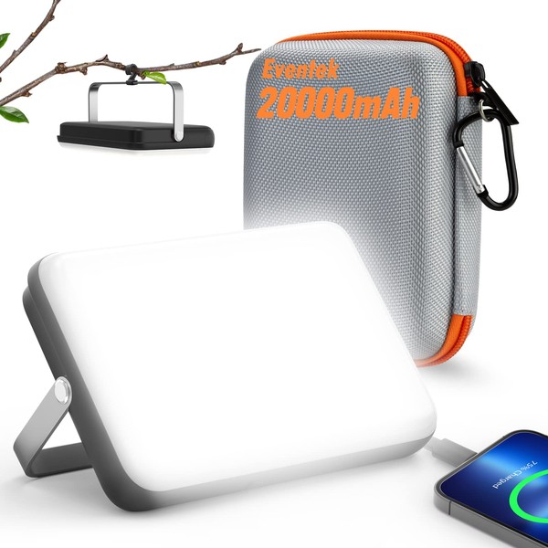 Eventek LED Camping Lantern Rechargeable, 20000mAh Portable Camping Lights up