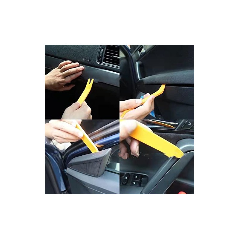 4Pcs Car Trim Removal Pry Tool,Trim Removal Tool Kit for