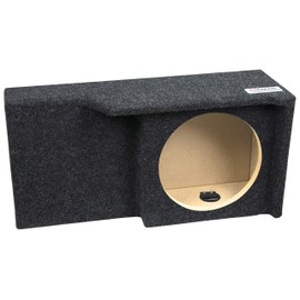 Bbox Single Sealed 10 Inch Subwoofer Enclosure - Accu-Tuned Sealed Subwoofer Boxes & Enclosures - Subwoofer Box Improves Audio Quality, Sound & Bass - Fits 2004 - 2008 Ford F150 Super Crew / Super Cab