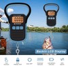 UNIWEIGH Digital Fishing Scale with Lip Gripper,Tape and Ruler,110lb/50kg Postal