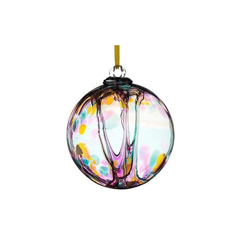 Sienna Glass Attraction Orb - Peace