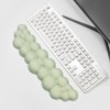 Ergonomic Memory Foam Cloud Keyboard Wrist Rest - Green Support