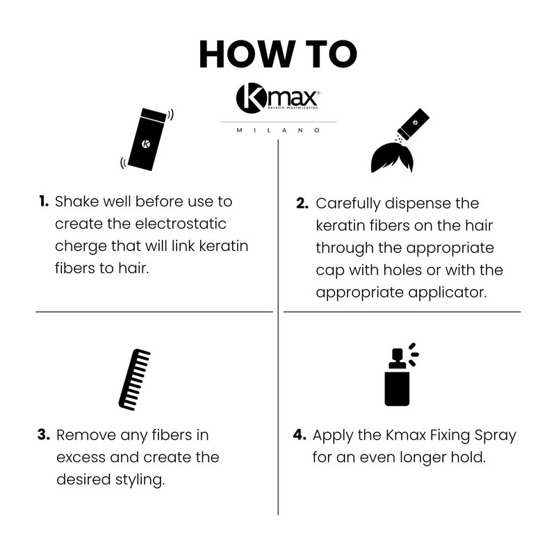 Kmax Capillary Fibres 15g (Medium Chestnut)