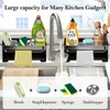 OWill Kitchen Sink Caddy, Kitchen Sink Organiser with Self Draining