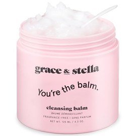 Grace & Stella - Bálsamo de limpieza para eliminar el maquillaje, suciedad, protector solar, contaminación ambiental