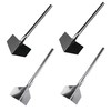 4 Pcs Inside & Outside Corner Trowels, plastering Trowel，Stainless Steel