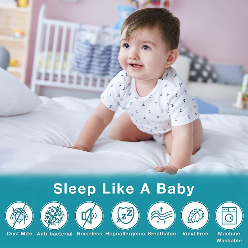 Super Soft Thick Premium Quality Terry Cotton Waterproof Mattress Protector