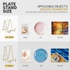 3 Pack Plate Stands for Display, 6 Inch Picture Stand