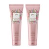 Flu [1+1] Body Scrub Pink Floral 200g, Body Scrub Pink