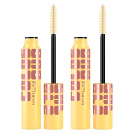 Maybelline New York Colossal Bubble Mascara, Volumising, Colour Very Black, Long Hold, Layerable, Separates and Defines Eyelashes with Comb Brush - 2 Mascara