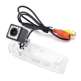 aSATAH 12 LED Adjustable Angle Car Rear View Camera for Lexus IS300 IS200 ES300 ES330 GS300 GS400 GS430 LS430 HS250h CT200h &Vehicle Camera Waterproof Reversing Backup Camera (12 LED Adjustable Angle)