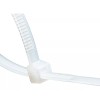 CNX Cinchos De Nylon De 6 Transparentes, 5 Paquetes De