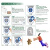 Cat Toilet Training Systems,Cat Toilet Training Kit,Reusable Plastic Trainer for