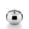 KEMIYIXIAN Stainless Steel Sugar Bowl with Lid and Spoon, Polished