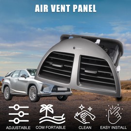 TUCKBOLD Center Dash A/C Outlet for Lexus ES350 Durable No.5566033200 | Air Vent Panel Black 1 Pcs