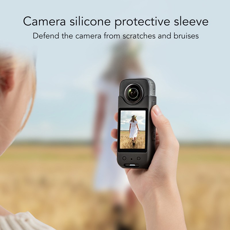 Camera Protective Cover Silicone Anti Knock Anti Fall Soft Split