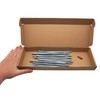 SKIR'CO (Pack of 20) Zinc Plated 7.5 x 152mm Concrete