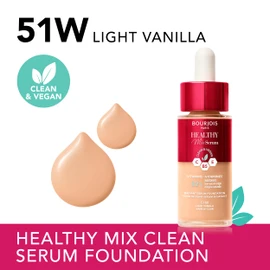 Bourjois Healthy Mix Clean Foundation Serum - 51 - Vanilla Light 30 ml