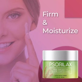 (1 Paquete) Psorilax Crema Antiedad, Crema Antiarrugas e Hidratante para la Piel 2.5Oz-