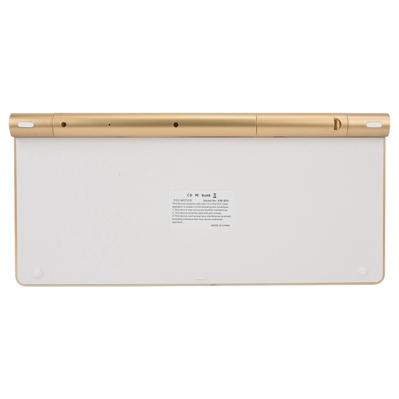 KM-801 Slim Mini 2.4G Wireless Keyboard Pen Mouse Set for