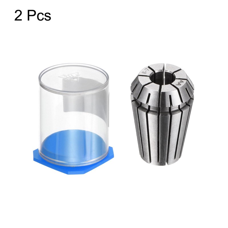 QUARKZMAN Set of 2 ER20 8 mm Collet Chuck High