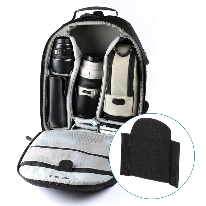PATIKIL Camera Bag Divider, 4Pcs 6.5"x6.3"x0.55" Shockproof Camera Bag Inserts