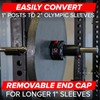 SERIOUS STEEL FITNESS Olympic Adapter Sleeve 8" - Convert 1"