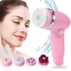 4 In 1 USB Electric Pore Cleaner Massager Changeable Massage