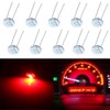 OCPTY 10 Pack Red 4.7MM For Mini Bulbs with 3Pcs