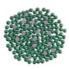 6000PCS Hotfix Rhinestones Bulk, Green Rhinestones for Crafts Clothes,Hotfix Crystals