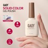 Red Gel Nail Polish, 16ml Soak Off Gel Polish, UV