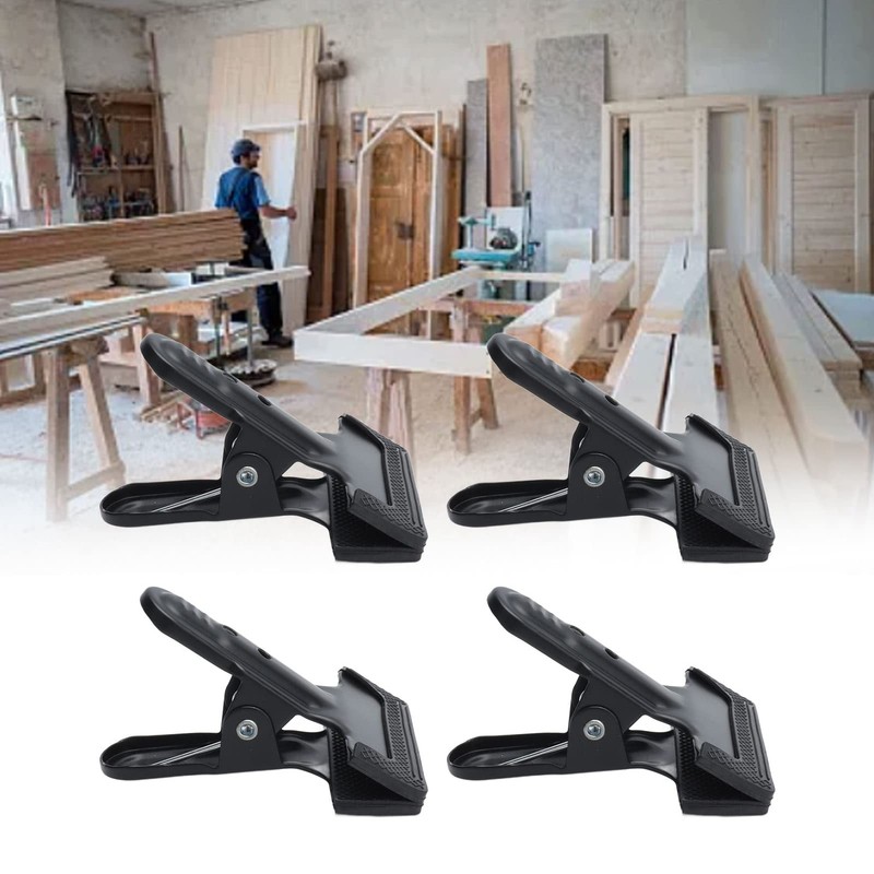 Milltrip Heavy Duty Spring Clamps Clips, 4Pcs Backdrop Spring Clamps