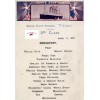 RMS TITANIC 1ST & 2ND CLASS BREAKFAST MENUS REPLICA SET.