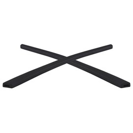 Vonxyz Rubber Ear Socks Replacement for Oakley Tensile OX8170 Eyeglass - Black