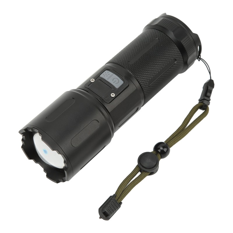 Super Bright Flashlight 5 Gears Zoomable Waterproof Rechargeable 40W High