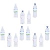 40pcs Dollhouse Water Bottles Set 4 Styles Miniature Drinking Accessories