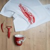 17;30 HOME Tea Towel 100% Cotton Vintage Lobster Eco Friendly