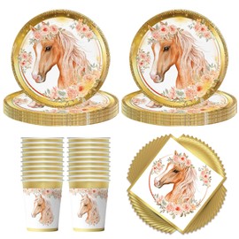 Children's Birthday Party Tableware (Horse)