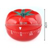 1690 Timer Cooking Aid Tomato Kitchen Timer Egg Timer Clock