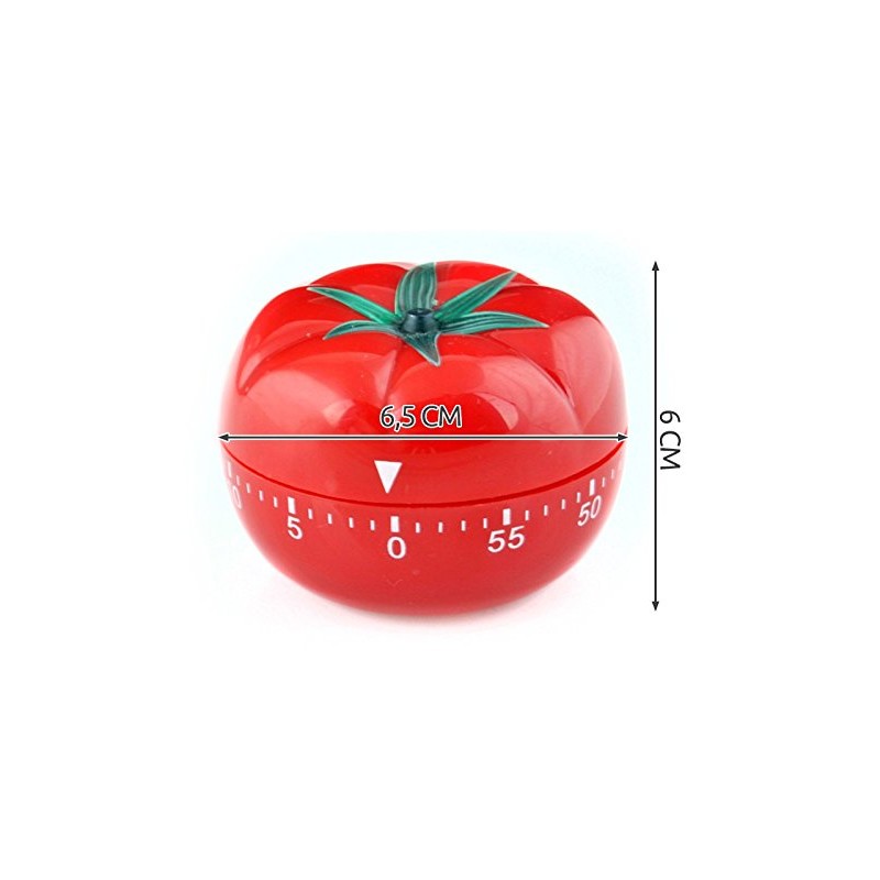 1690 Timer Cooking Aid Tomato Kitchen Timer Egg Timer Clock