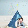 Fokmuaex 52pcs Glow-in-The-Dark Stars and Moon Wall Stickers for Kids