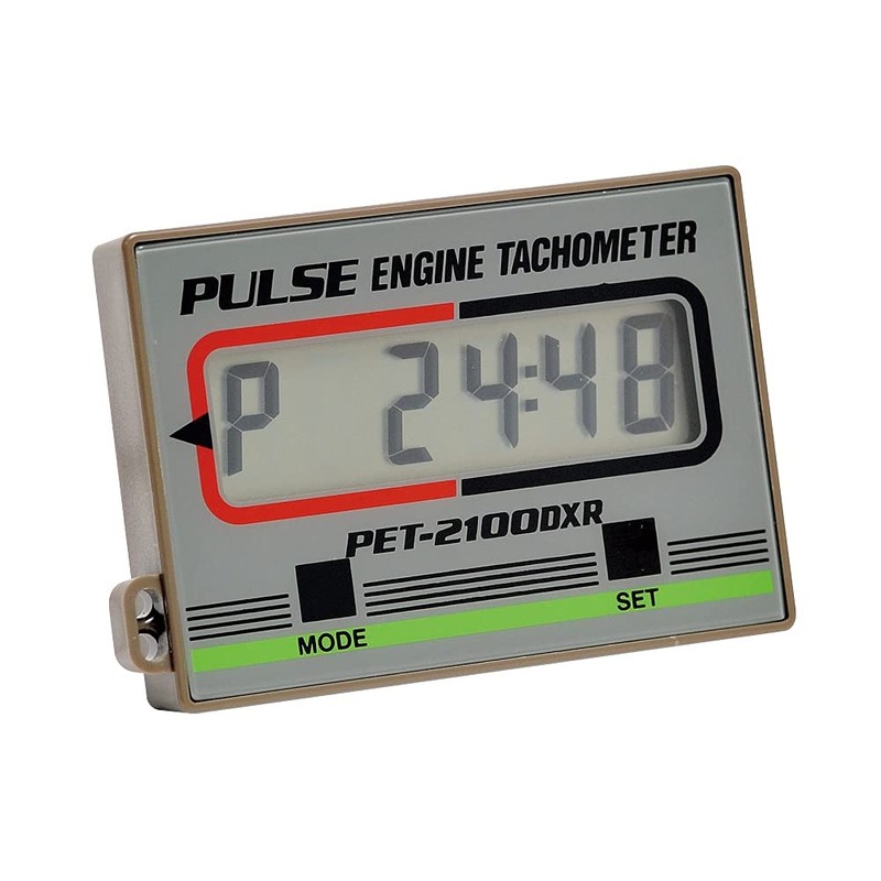 Kitaco 752-0600012 Engine Tachometer (PET-2100DXR), Gasoline Engine