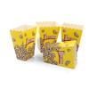 Komonee Foldable Pack Of Childrens Popcorn Holder Boxes Yellow (Pack