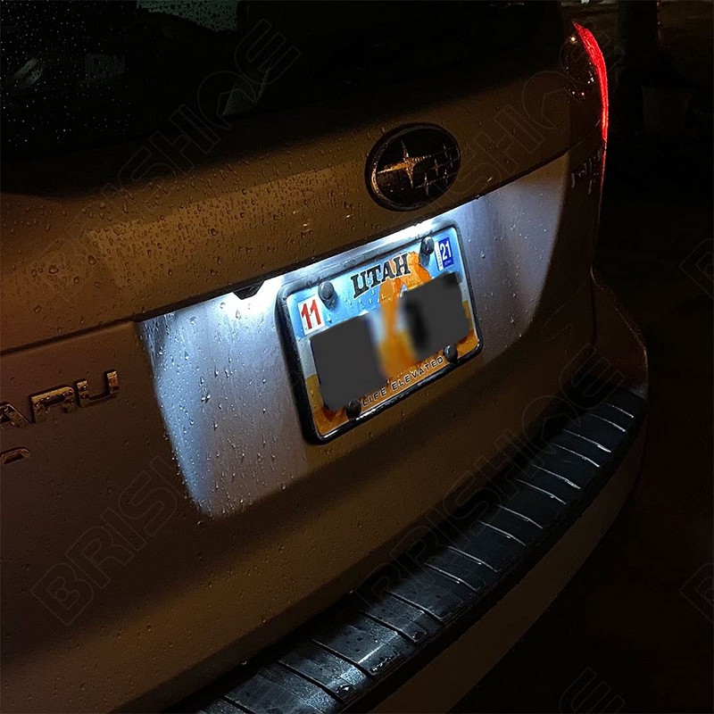 BRISHINE White Interior LED Lights Kit for Subaru XV Crosstrek