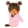 Sekiguchi 203802 Original Monchhichi Girl in Bathrobe, Approx. 20 cm