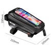 WILD MAN Rainproof Touch Screen Front Frame Bike Bag Top