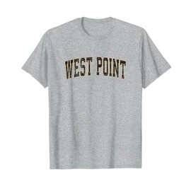 West Point New York NY Vintage Athletic Sports T-Shirt