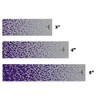White Water Archery Purple Spray Paint Spatter Reflective Arrow Wraps