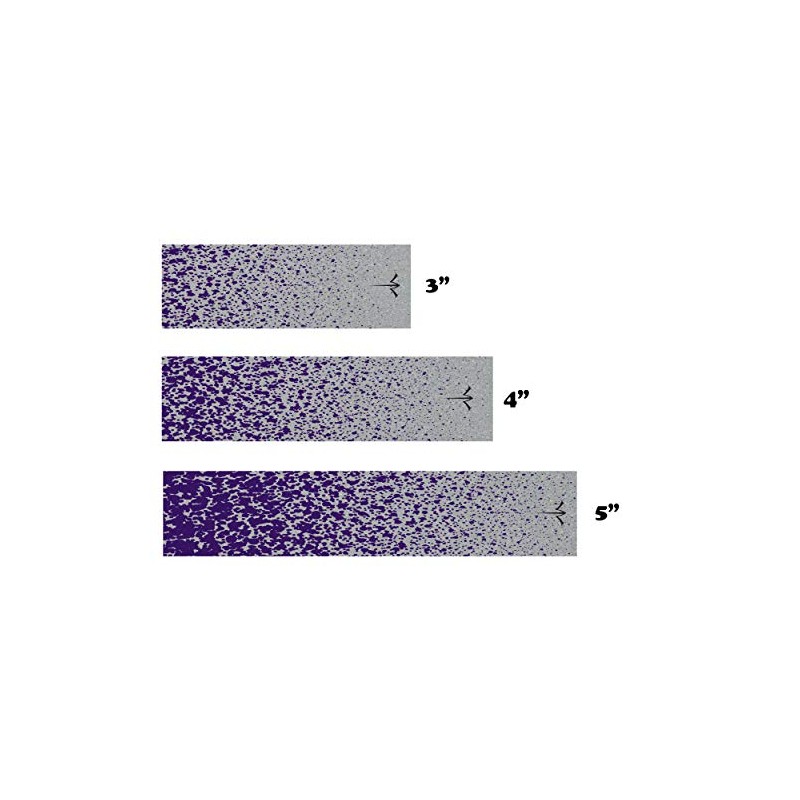White Water Archery Purple Spray Paint Spatter Reflective Arrow Wraps