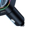 FM Transmitter Dual USB 1 Type C Multi Protection RGB